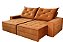 SOFA RETRATIL BERLIM 250 TEC 821 TERRACOTA - Imagem 2