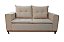 SOFA TAUBATE 200CM VELUDO CAPPUCCINO/335 - EST TEIXEIRA - Imagem 1