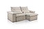 SOFA RETR VALENCIA 250CM VEL CAPPUCCINO/525 - JC ESTOFADOS - Imagem 2