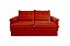 SOFA RETR SF.4250 VALENCIA 210CM VEL VINHO/528 - JC ESTOF - Imagem 1