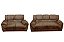 SOFA 3X2 LUG SF.4050 7025 MARROM - PRIMOR - Imagem 1