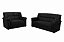 SOFA 3X2 LUG 5014 PRETO - PRIMOR - Imagem 1