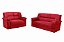 SOFA 3X2 LUG 5014 VERMELHO - PRIMOR - Imagem 1