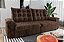 SOFA RETR APOLO 230CM VEL MARROM/ - FLASH ESTOFADOS - Imagem 3
