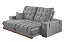 SOFA RETR XANGAI 230 -LIN CINZA 27 - BOARETO - Imagem 1