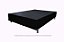 BOX BAU SIMPLES QUEEN CORINO PRETO - BIOSTAR - Imagem 1