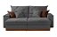 SOFA RETR GRAN BELLO 290 VEL CINZA/20 - IMPERIO - Imagem 1