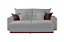 SOFA RETR GRAN BELLO 250 LIN CINZA/GELO 31 - IMPERIO - Imagem 1