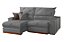 SOFA RETR SF.7070 GRAN BELLO 250 LIN CINZA/27 - IMPERIO - Imagem 2