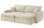 SOFA RETR S/CX LUMINI 290 LIN BEGE/08 - INNOVE - Imagem 3