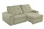 SOFA RETR IBIZA 230 C/PT COPO VEL CAPPUC/02 - IMPERIO - Imagem 1