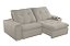 SOFA IBIZA 230 BR 25 C/PTA COPOS BR 25 BEGE 01 - IMPERIO - Imagem 1