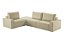 SOFA LE CANTON 3MOD 80 + PUFF LIN BEGE/30 - IMPERIO - Imagem 2