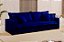 SOFA FIXO FLORENCA 230 LIN AZUL/017 - FERONI - Imagem 4