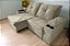 SOFA RETR STANLEY C/COOLER 215 BEGE - ESTOFAMART - Imagem 5