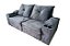 SOFA RETR STANLEY C/COOLER 215 CINZA - ESTOFAMART - Imagem 2
