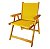 Cadeira De Madeira - Amarelo - - Imagem 1