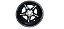 Roda Traseira Mercedes C180 C200 C300 AMG Aro 18 Usada - 2022/2023/2024 - Imagem 2
