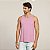 Camiseta Regata VLCS Basica TAM G Rosa Vintage - Imagem 1