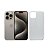 Capa Case Para iPhone 15 Pro Branca - Imagem 1