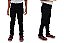 Kit Calça Masculina Skinny Juvenil Preta E Jeans Premium - Imagem 3