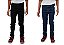 Kit Calça Masculina Skinny Juvenil Preta E Jeans Premium - Imagem 1