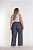 Calca Wide Leg Pantalona Jeans Com Elástico Na Cintura - Imagem 9