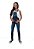 Macacão Feminino Jeans Infantil Juvenil Escuro Com Lycra - Imagem 7