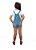 Macacão Jardineira Feminino Jeans Infantil Shorts Curto - Imagem 6