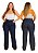 Calça Plus Size Feminina Wide Leg Confortável Basica46 Ao 60 - Imagem 4