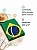 Toalha de Praia Brasil 70 x 140 cm – Algodão e Poliéster - Imagem 2