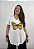 Blusa Arredondada Borboleta - OF WHITE - Imagem 1