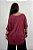 Blusa Ampla Coração Bordado - BORDÔ - Imagem 4