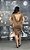 Vestido Drapeado Costas - MARRON - Imagem 5