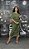 Vestido Amarrações - VERDE EXERCITO - Imagem 1