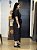 Vestido Amarrações Poá - PRETO - Imagem 3