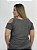 Blusa Ombro Gato Anjo Bordado - CINZA ESCURO - Imagem 4