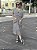 Vestido Balenciaga Geometrico - PRETO/BRANCO - Imagem 3