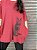 Blusa Quadrada Gato - BORDÔ - Imagem 1