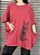Blusa Quadrada Gato - BORDÔ - Imagem 3