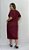 Vestido Pregas - BORDÔ - Imagem 5