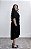 Vestido Londres Rosa Caveira Bordado - PRETO - Imagem 2