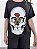 Blusa Essência Rosa Caveira - PRETO - Imagem 1