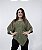 Blusa Ponta Tricot - VERDE EXERCITO - Imagem 1