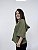Blusa Capuz Tricot - VERDE EXERCITO - Imagem 2