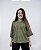 Blusa Capuz Tricot - VERDE EXERCITO - Imagem 3