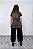 Blusa Cascata Listras - PRETO/CINZA - Imagem 3