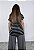 Blusa Gola torta Listras - PRETO/CINZA - Imagem 4