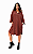 Camisão Capuz Borboletas - MARRON - Imagem 4