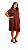 Chemise Hamsa - MARRON - Imagem 5